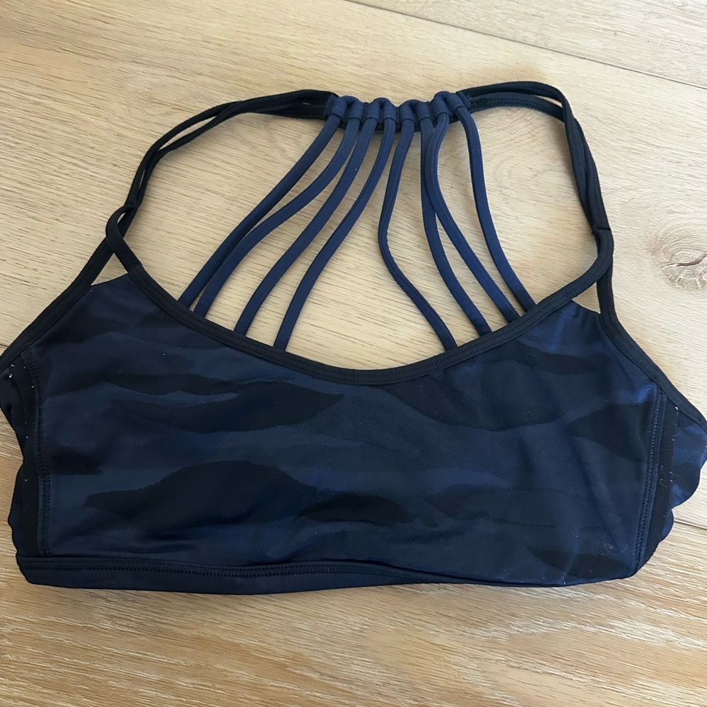 Strappy Black Bralette